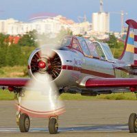 Політ на літаку ЯК 52 в Миколаєві