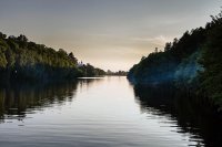 Полет на самолете над Букинским каньоном