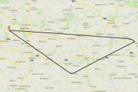 Полет на самолете над Букинским каньоном