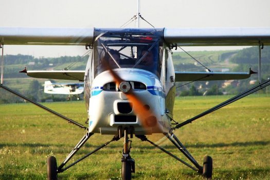 Політ на літаку Т10 в Харкові