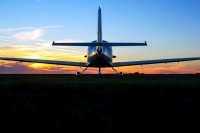 Полет на самолете Aquila во Львове