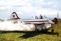 Полет на самолете ЯК 52 в Житомире