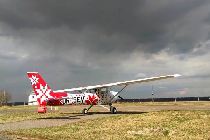 Полет за штурвалом самолета Cessna Львов
