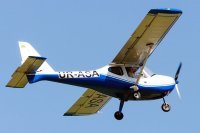 Ознакомительный полет на самолете K10 в Днепре