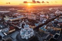 Полет на самолете Морава над Львовом