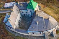 Полет на самолете над Олесским замком