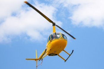 Політ на вертольоті Robinson R44 над Києвом