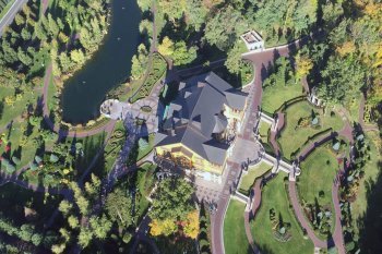Політ на вертольоті Robinson R44 над Межигір'ям