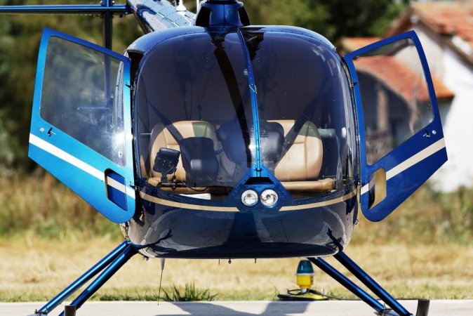 Політ на вертольоті Robinson R66 над Києвом