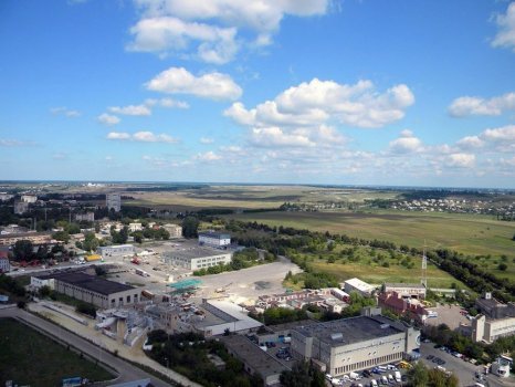 Полет на самолете вокруг Ровно