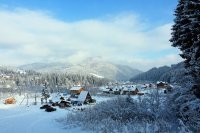 Полет на самолете над Славское