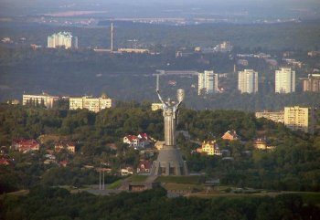 Полет на самолете Пайпер над Киевом