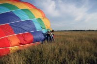 Політ на повітряній кулі в Одесі