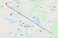 Політ на літаку над Голубими озерами