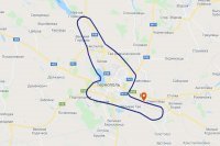 Обзорный полет на самолете вокруг Тернополя