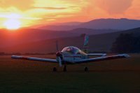 Полет на самолете Zlin 142 Ужгород