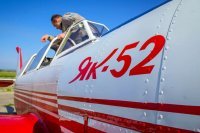 Політ на літаку ЯК-52 в Запоріжжі