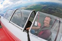 Політ на літаку ЯК-52 в Запоріжжі
