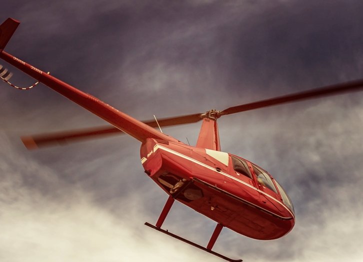 Політ на вертольоті Robinson R44 над Києвом 