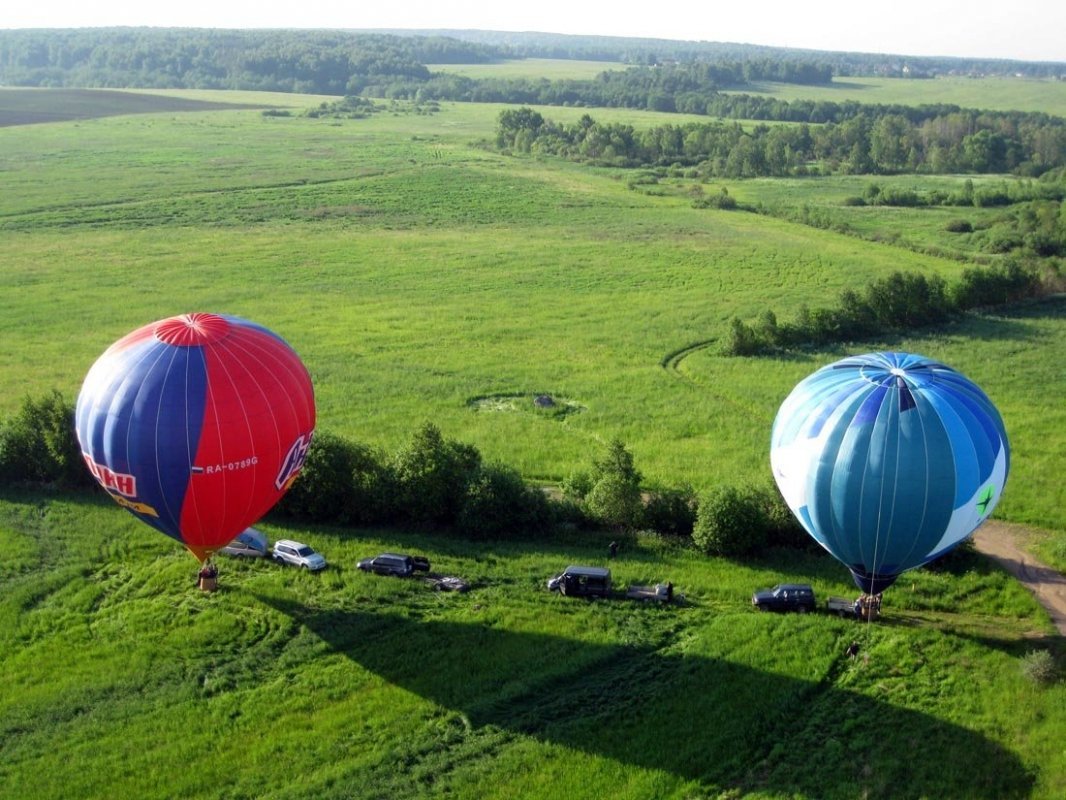Полет на воздушном шаре над Киевом